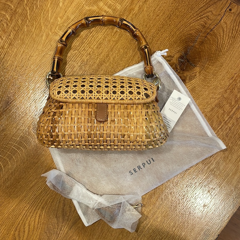 Serpui - Brooke Wicker Bag